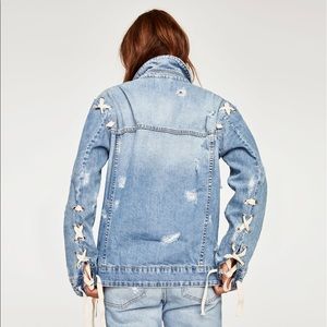 ZARA DENIM JACKET NWT!!