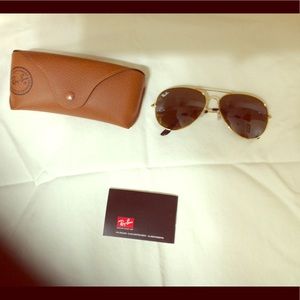 Women's authentic raybans