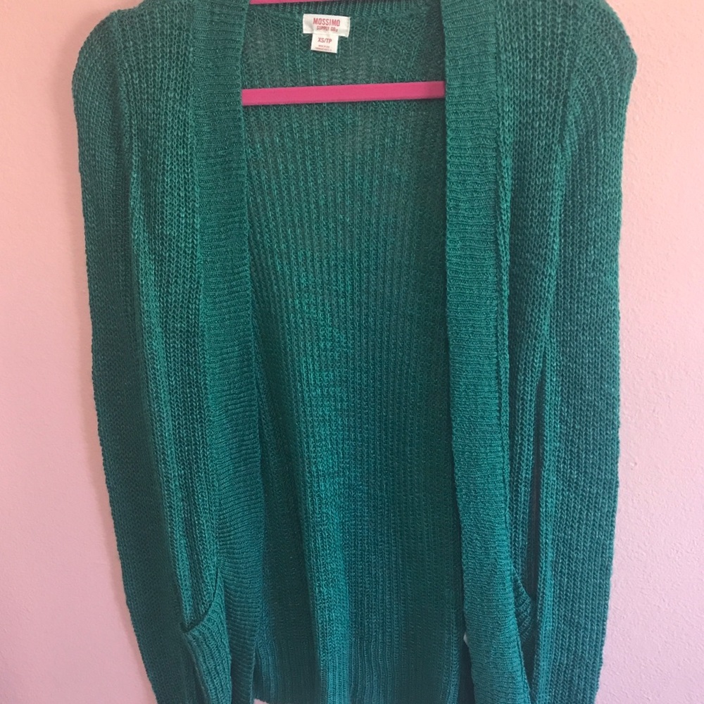 Green sweater