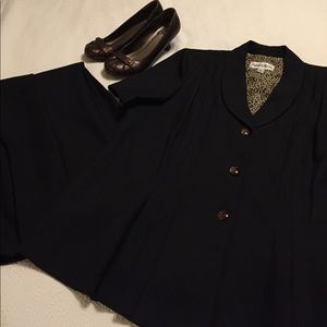 Danny & Nicole Black Pantsuit - Size 18