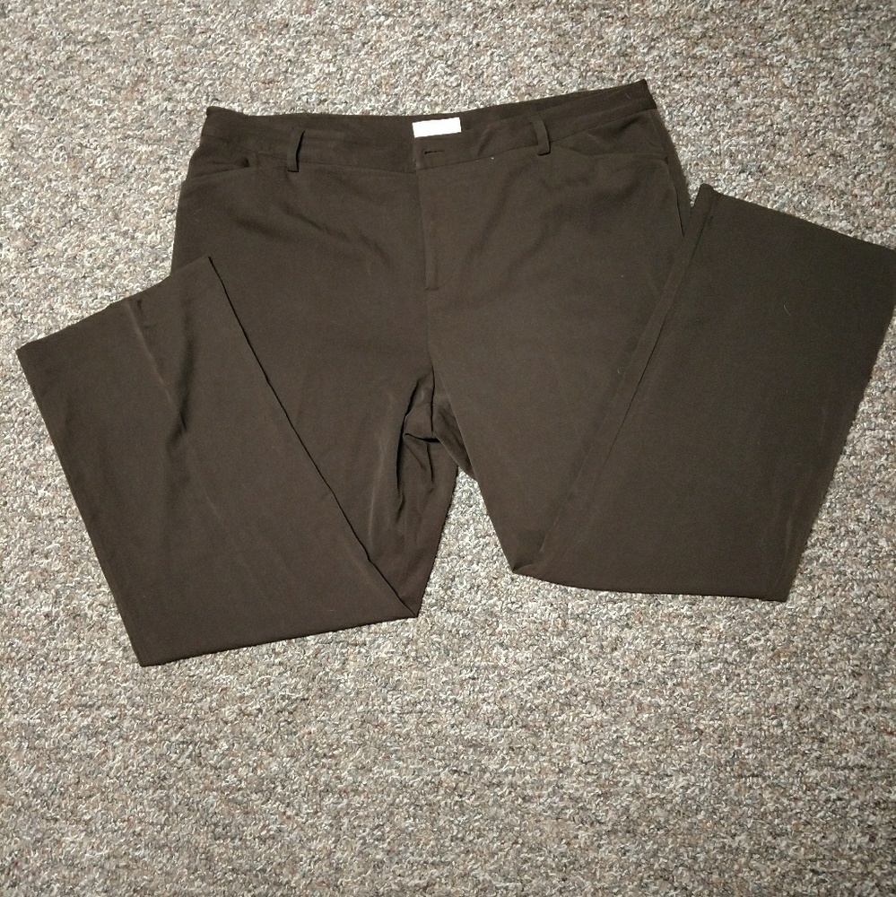 Brown slacks