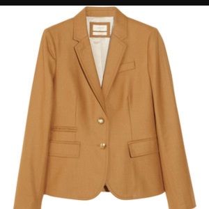 J. crew fall/winter blazer beautiful camel color
