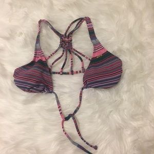Roxy pattern tie bikini