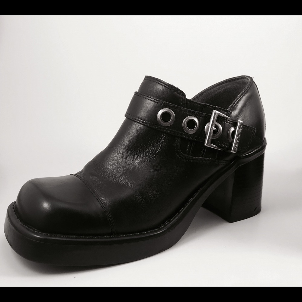 Harley-Davidson motorcycle boots - chunky heels