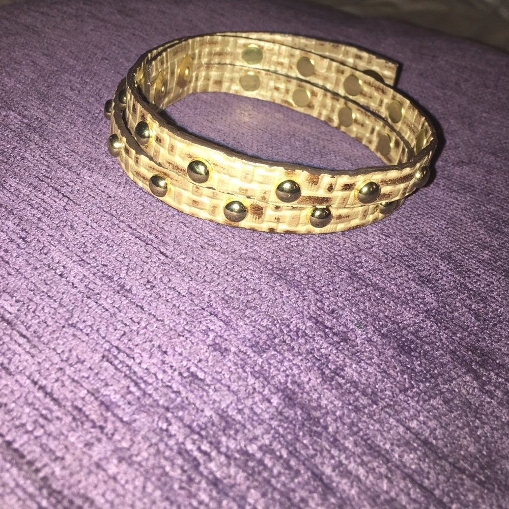 Gold Brahmin wrap bracelet. New Condition.