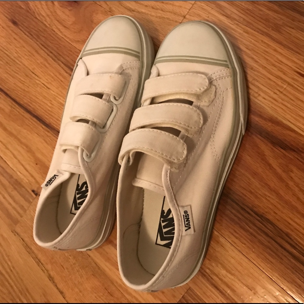 Vans prison issue #23 true white strap size 6/4.5