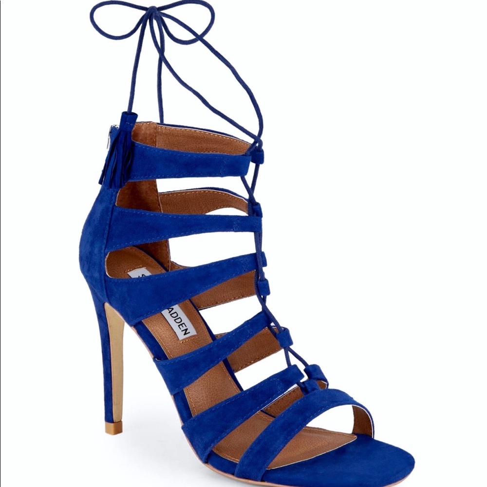 🆕Steve Madden "Sapphire" blue heel sandal - NBW