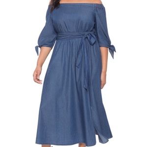 Denim Maxi Dress Denim Maxi Dress