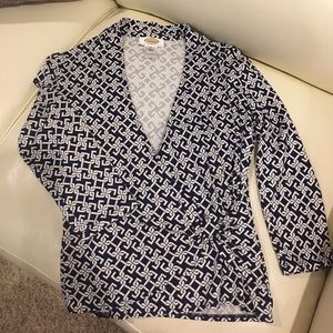 Talbots Wrap Top