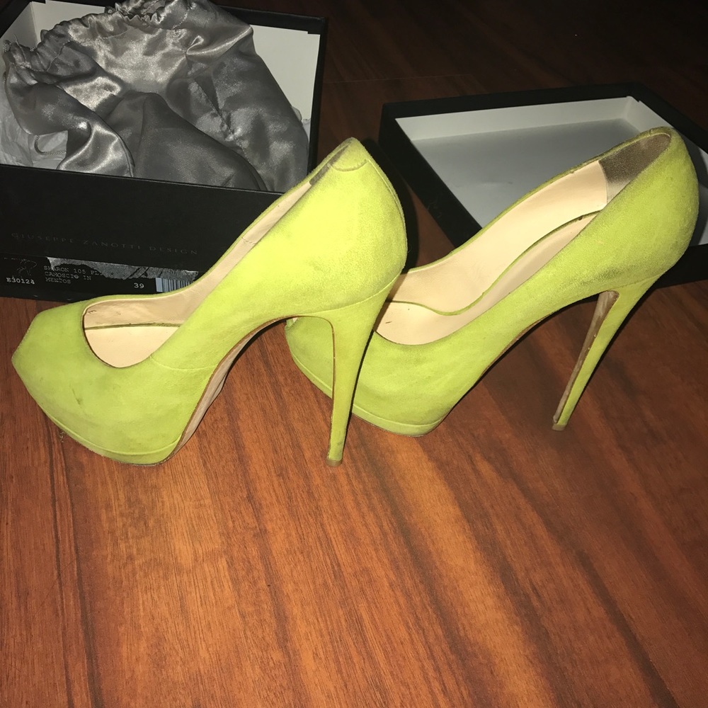 Giuseppe Zanotti Sharon Suede Platform 37