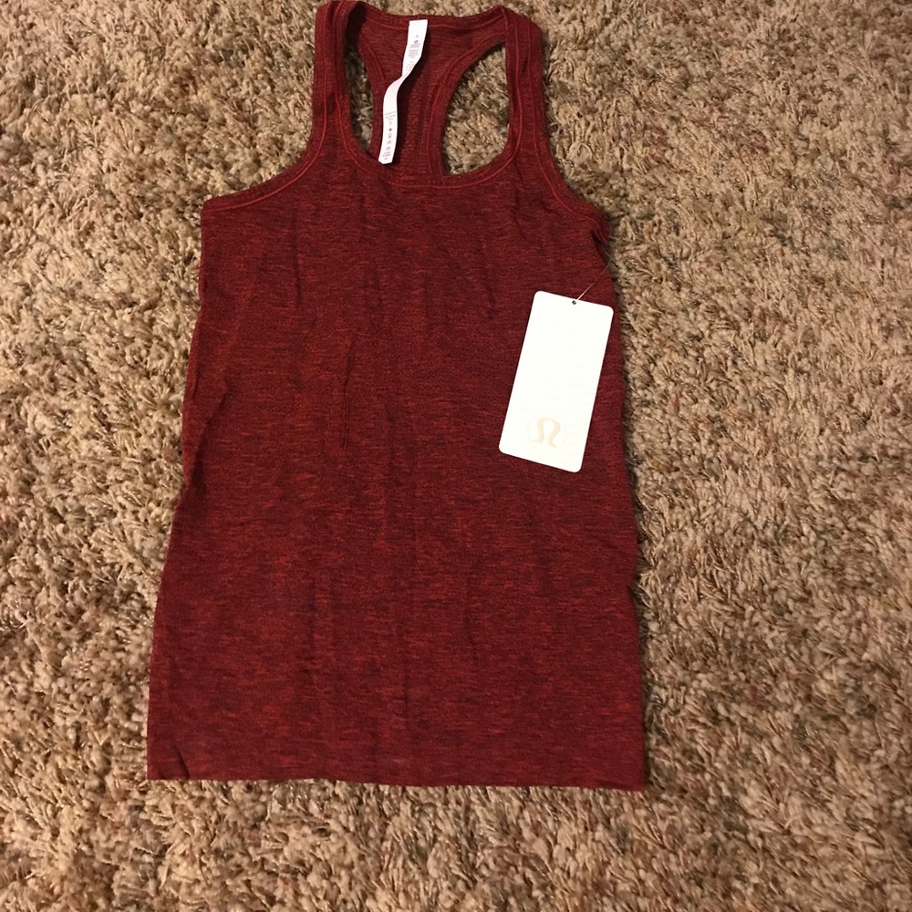 Lulu lemon red racerback