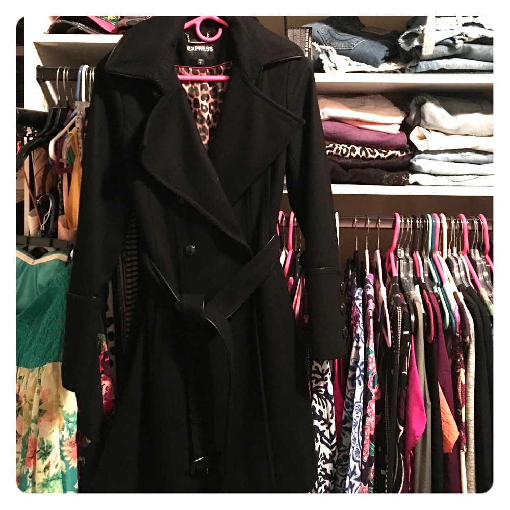 Express small trench coat
