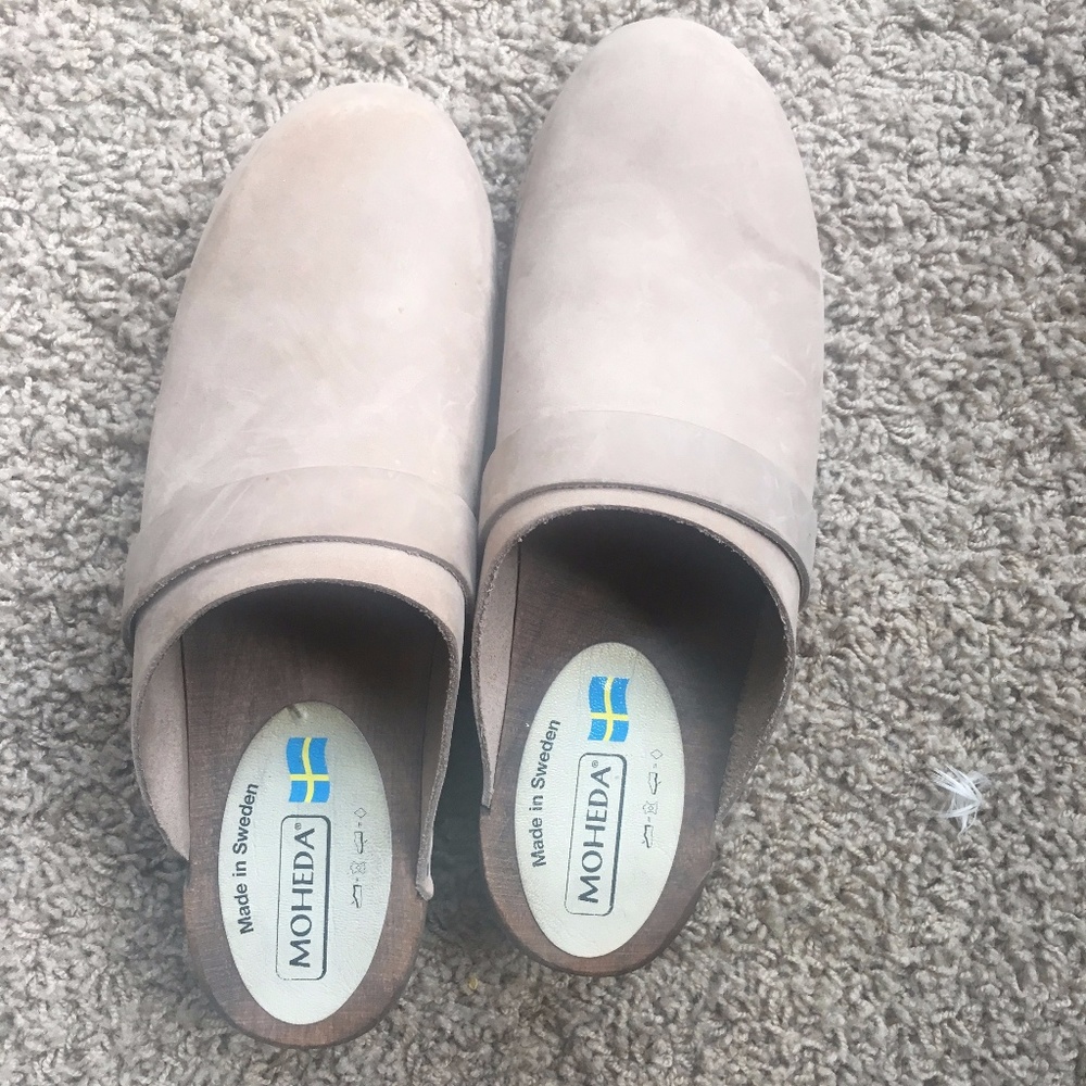 Beautiful Swedish Handmade Mule Clogs