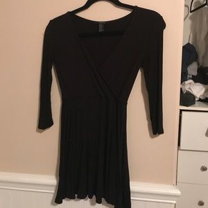 cute black skater dress