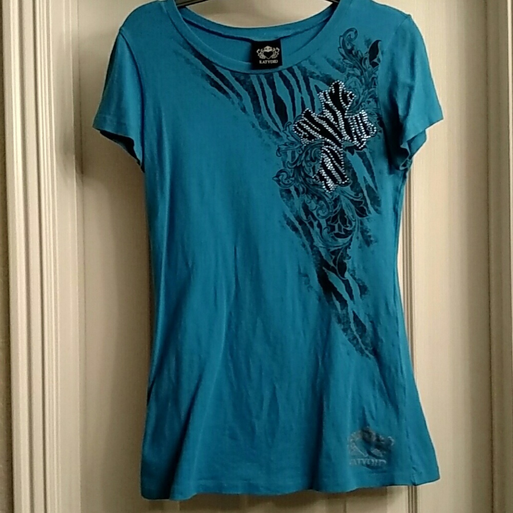 Great bling cross shirt