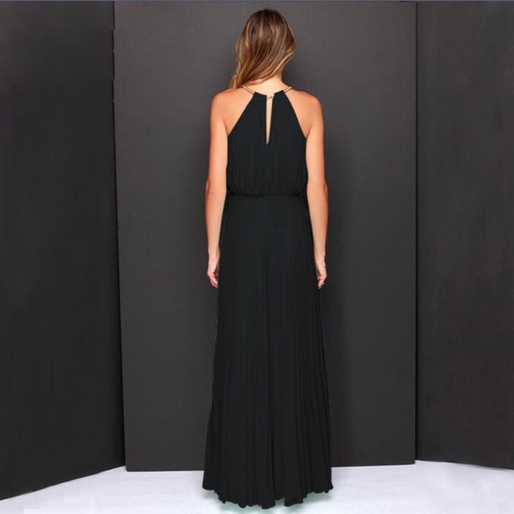 Sheer Black Long Dress