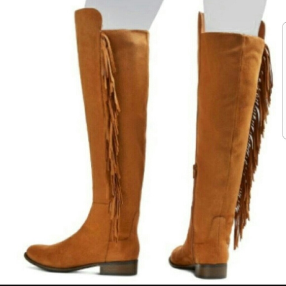 mossimo fringe boots