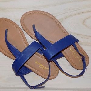 Blue Sandals
