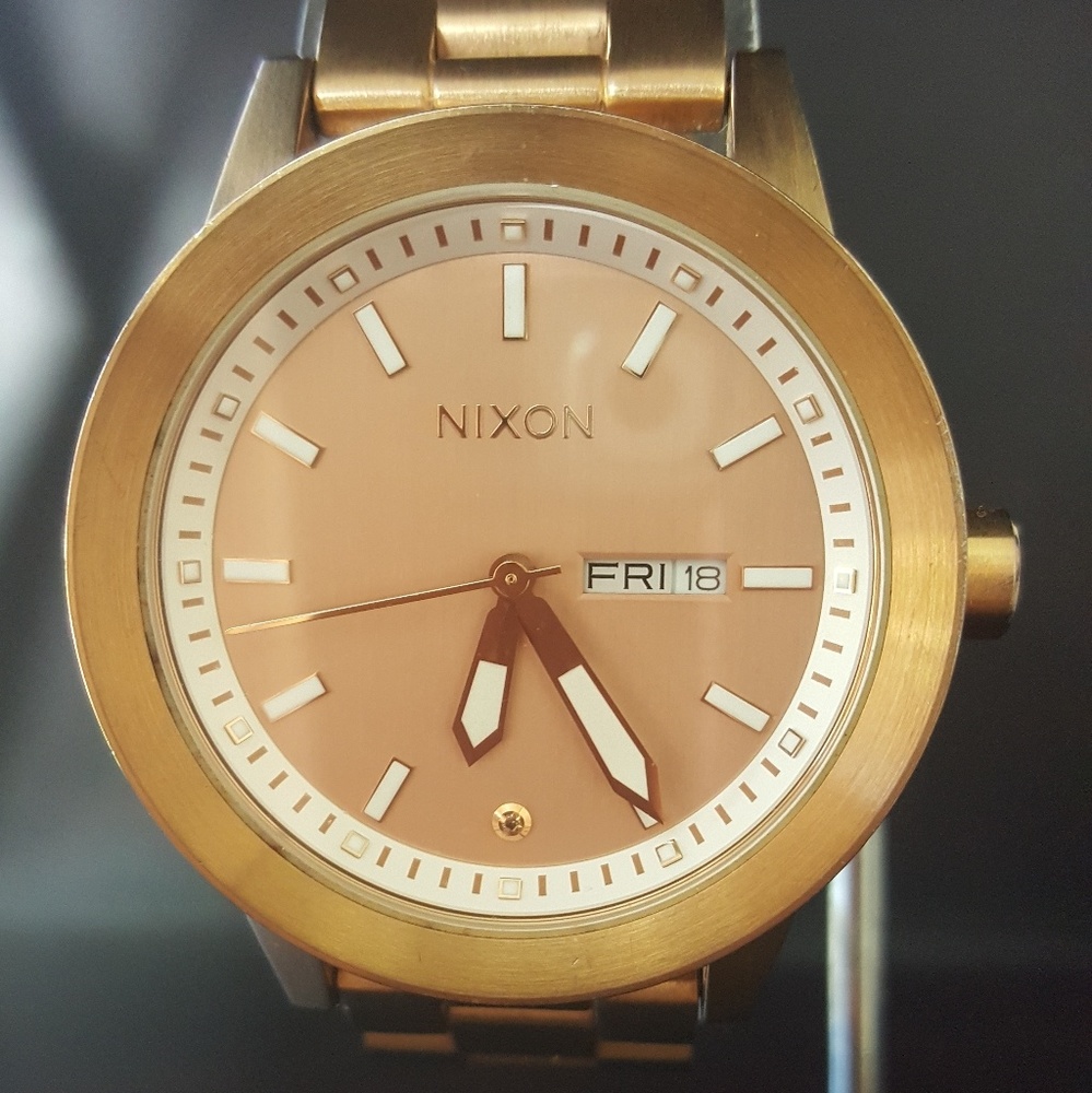 Nixon Spur Rose Gold