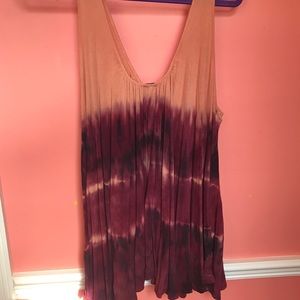 Tie dye tank top
