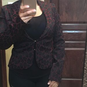 Marciano leopard blazer