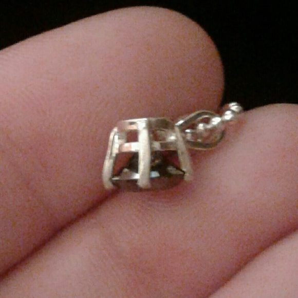 💎SALE💎NWT/COA Natural Blk Diamond Solid925 16"Nk - Picture 4 of 8