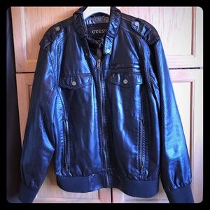 Guess leather jacket