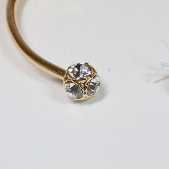 Kate Spade Lady Marmalade Gold Open Cuff Bracelet - Picture 2 of 5