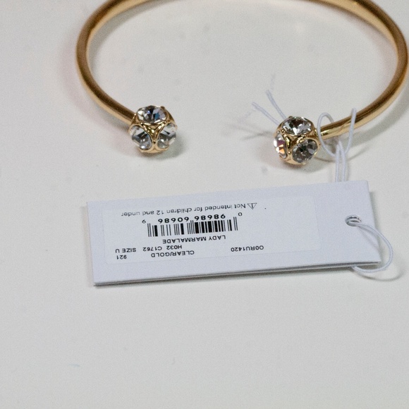 Kate Spade Lady Marmalade Gold Open Cuff Bracelet - Picture 3 of 5