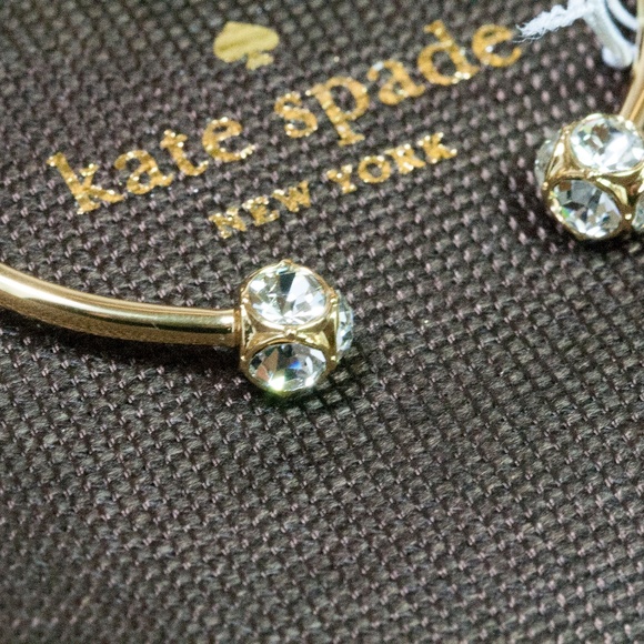 Kate Spade Lady Marmalade Gold Open Cuff Bracelet - Picture 4 of 5