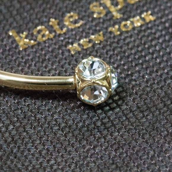 Kate Spade Lady Marmalade Gold Open Cuff Bracelet - Picture 5 of 5