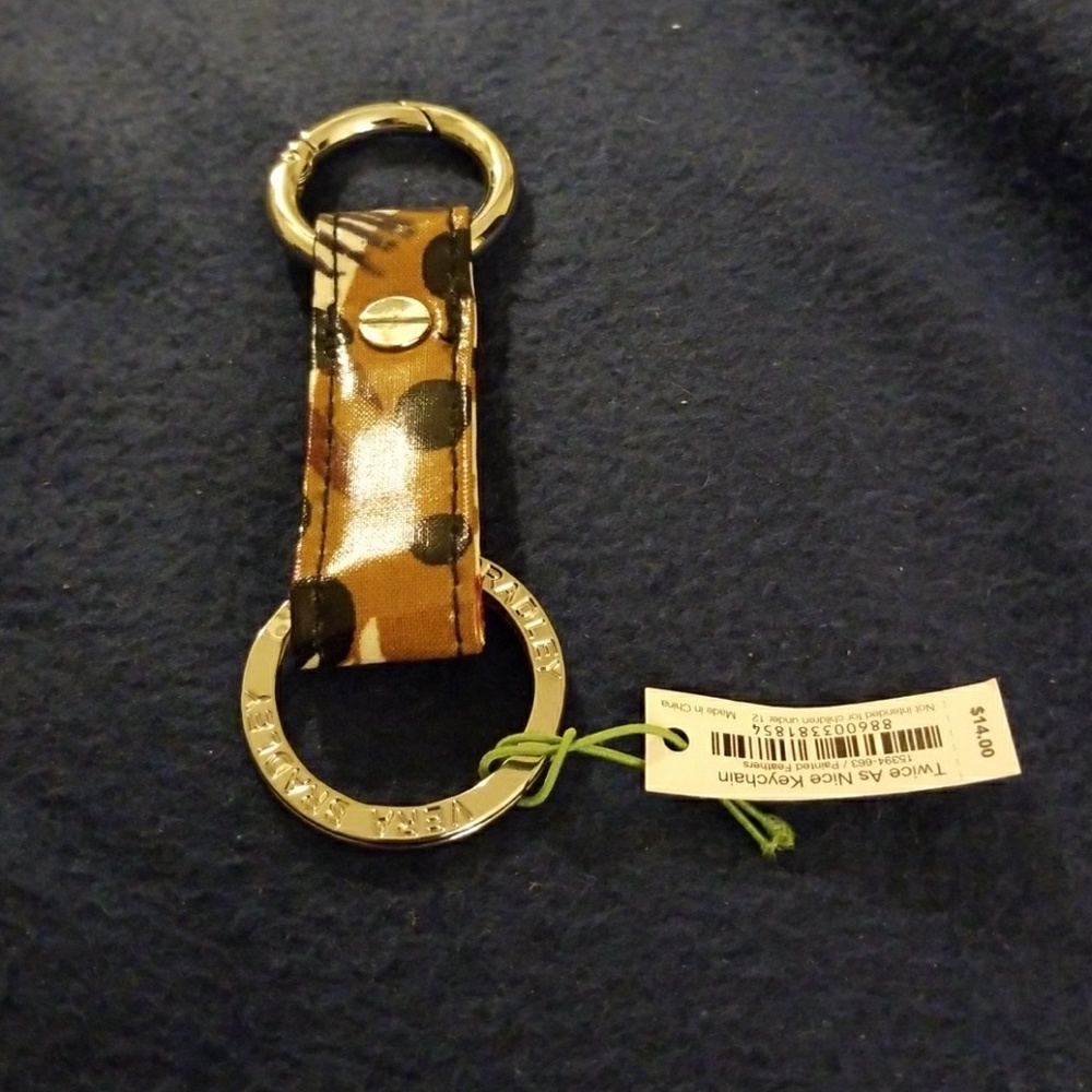 Vera Bradley keychain