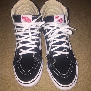 Black & white vans high top