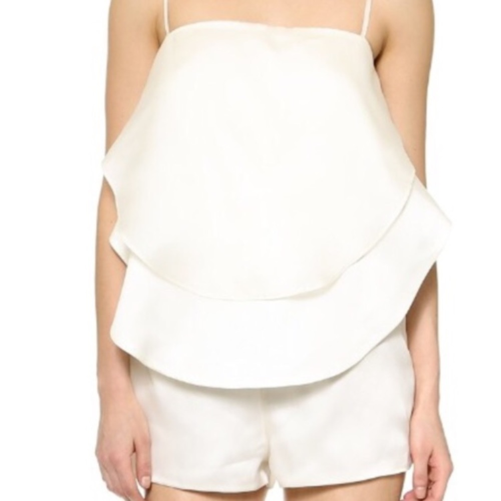 Keepsake the label layered romper NWT