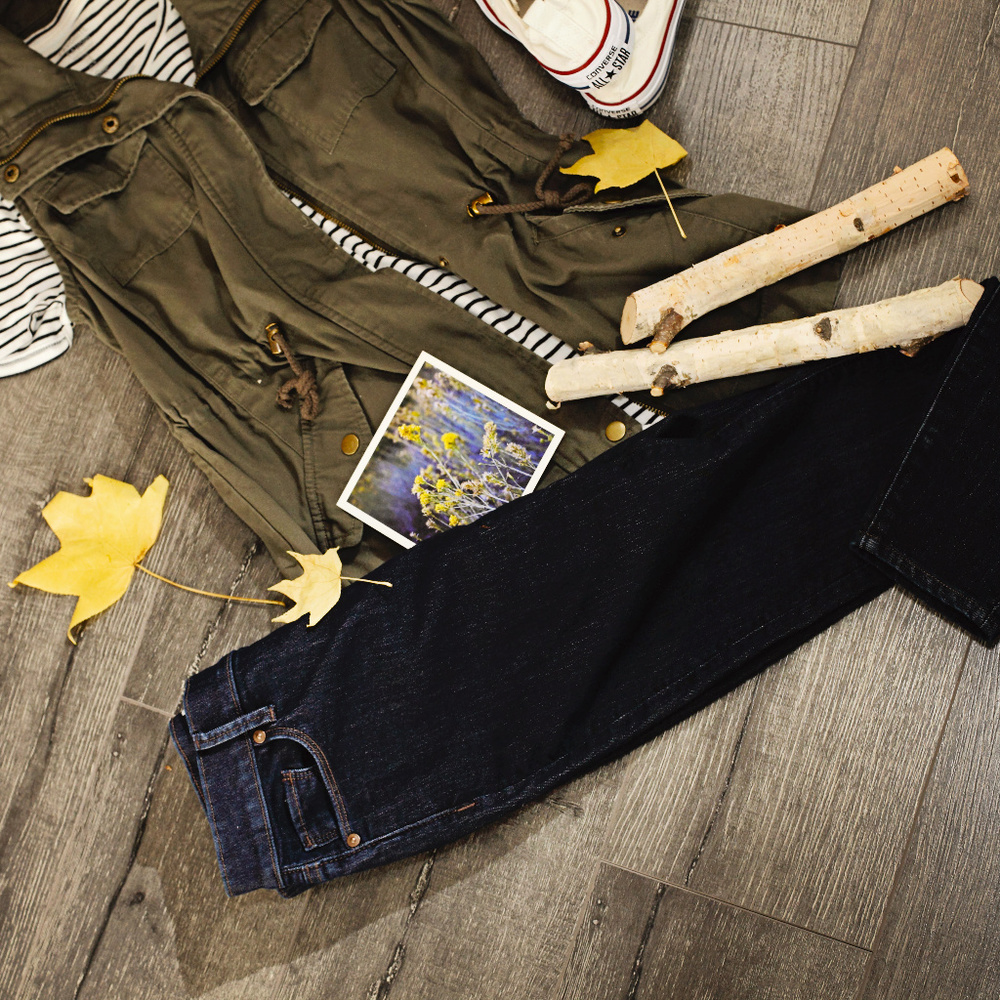 LOFT 2P Modern Skinny ankle jeans
