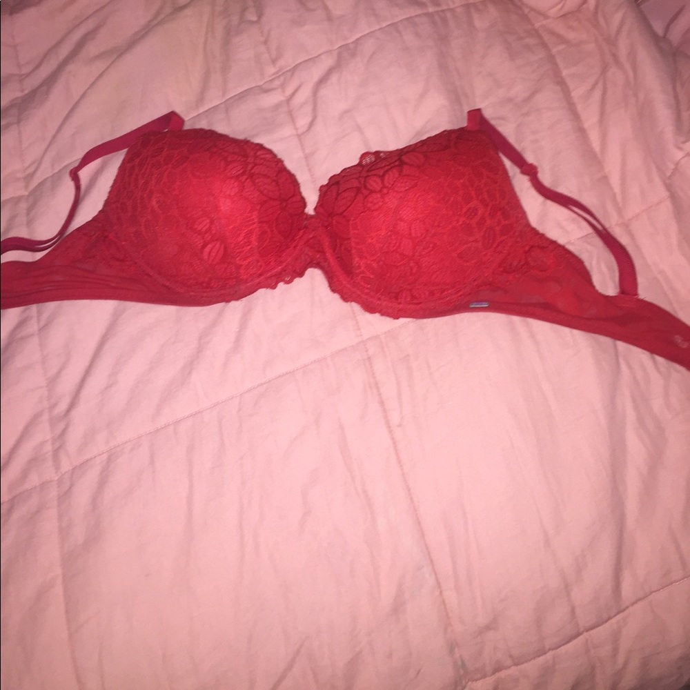 Pink date bra