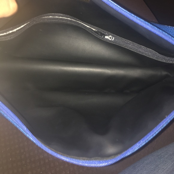 Auth. Morabito blue Crossbody Bag - Picture 4 of 7