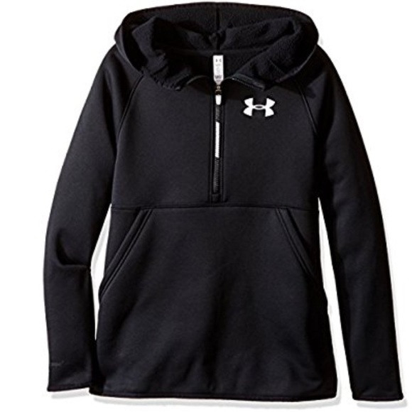 Under Armour Other - Under Armour Girls' Armour Fleece 1/2 Zip Hoodie