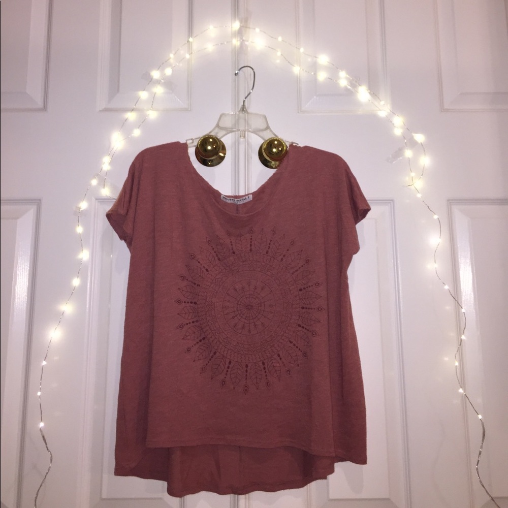 Urban Outfitters short sleeve dream catcher shirt