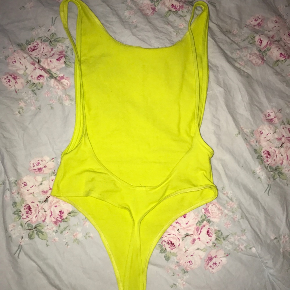 American Apparel cut out bodysuit