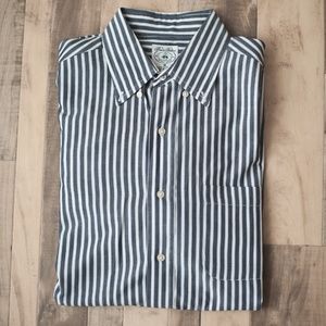 Brooks Brothers Men's Striped Cotton Button Down