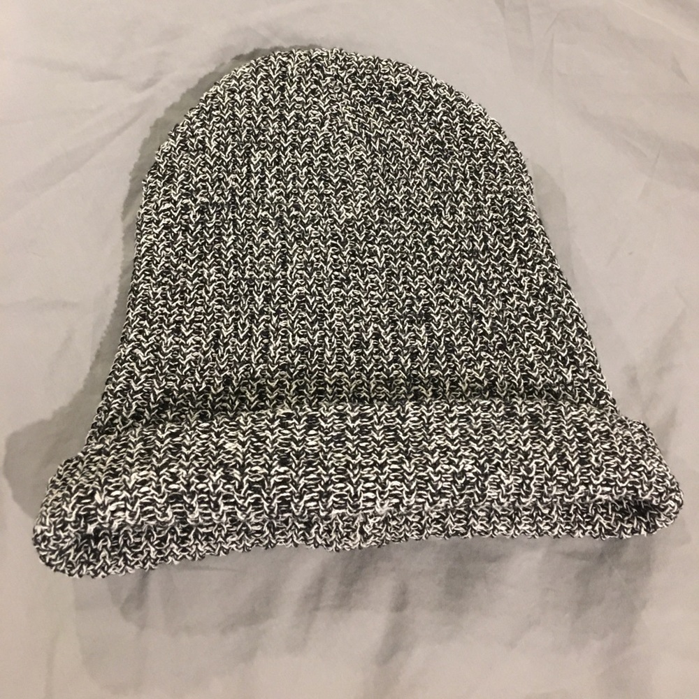 Black and White Beanie