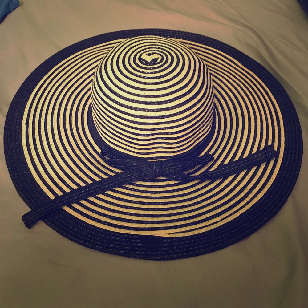 Blue and White Vacation Hat
