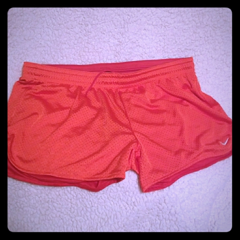 Red Nike Running Shorts