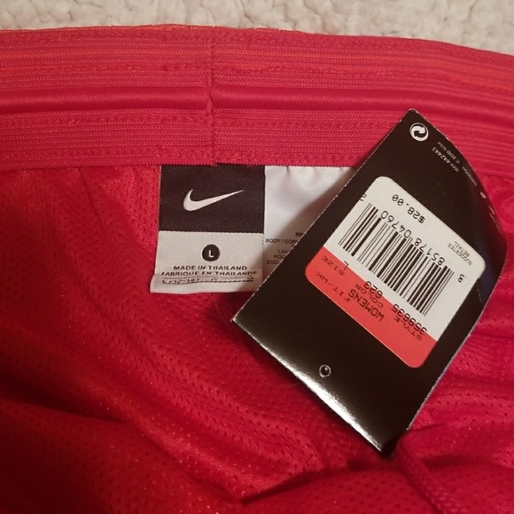 Red Nike Running Shorts - Picture 2 of 3