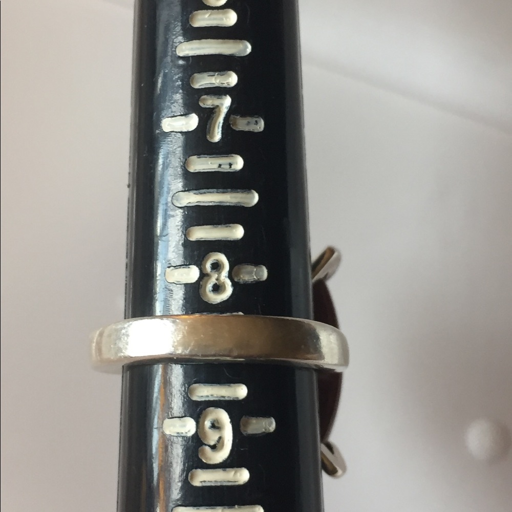 Stunning Red Jasper Solid Sterling Silver Ring - image 6