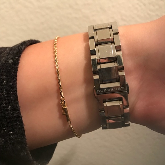 Burberry Silver Watch main image 4
