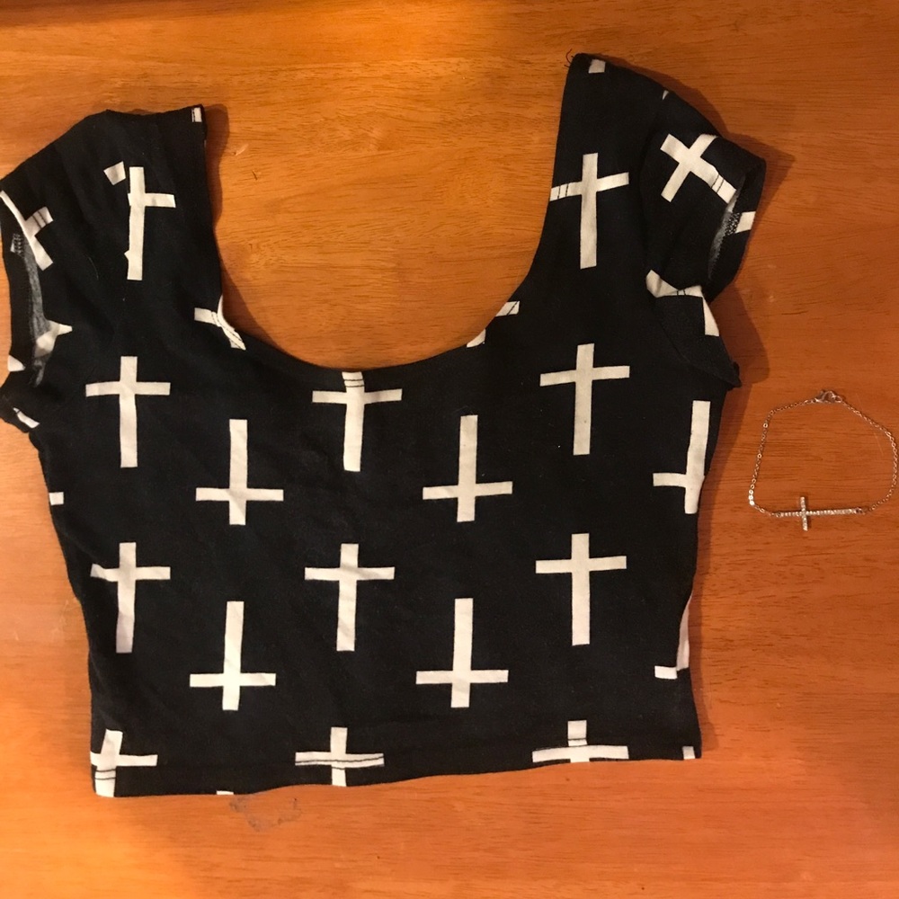 Cross Crop Top