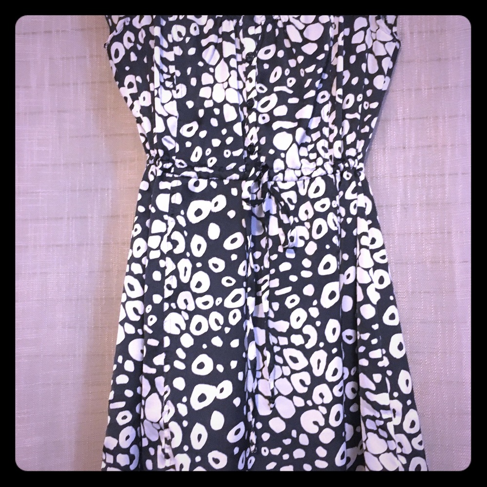 Old Navy casual Black/Cream print Sundress