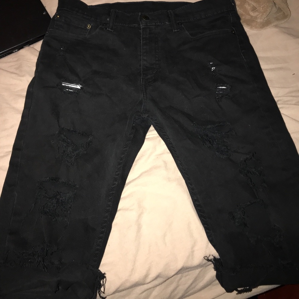 Levi shorts 32 BLACK